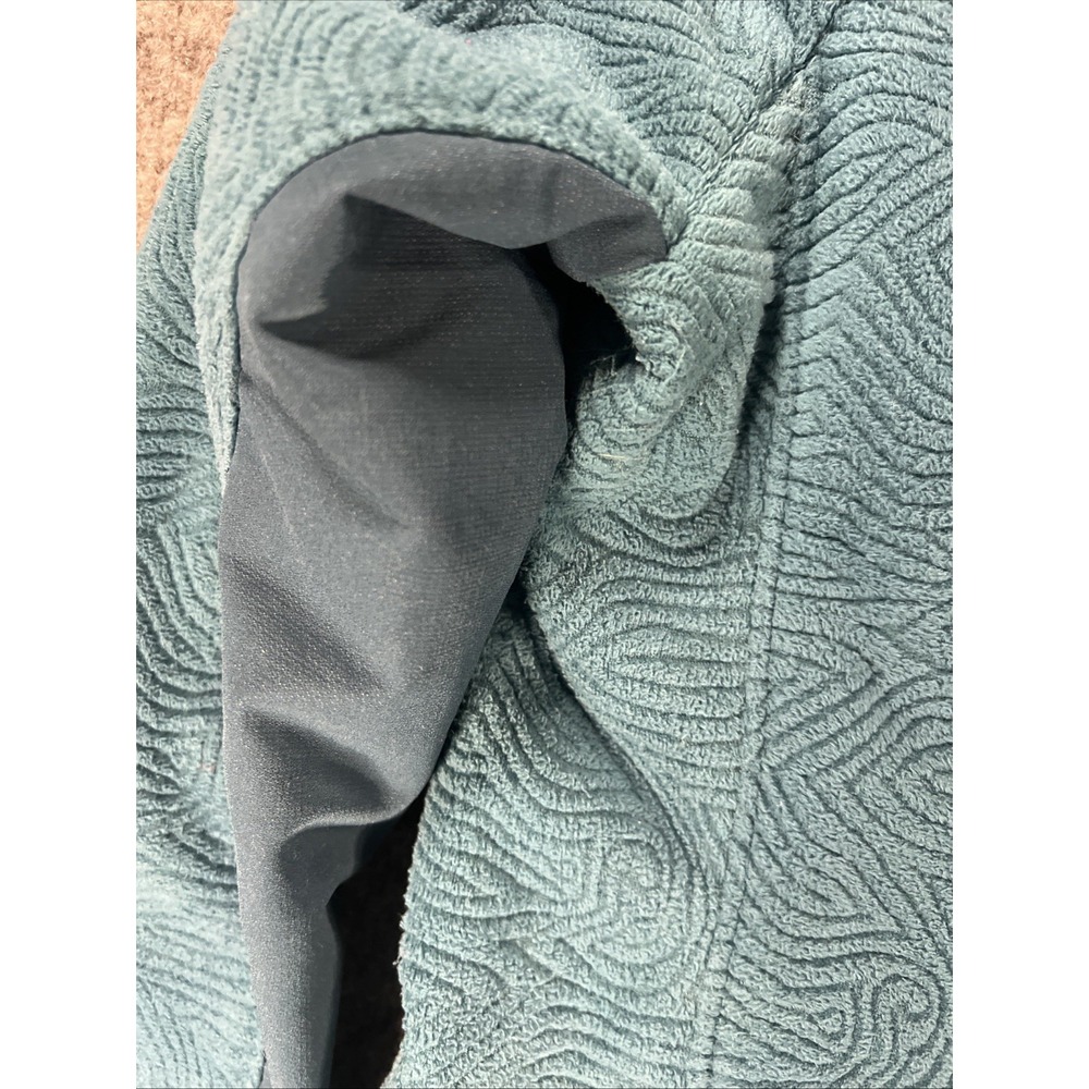 L.L. Bean Women's Full-Zip Fleece Jacket Teal Swirl Pattern Size Small Regular - Picture 10 of 13